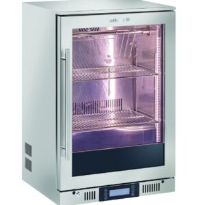 Dry aging cabinet, undercounter, Arktic, 138L, Silver, 230V/350W, 545x600x(H)900mm
