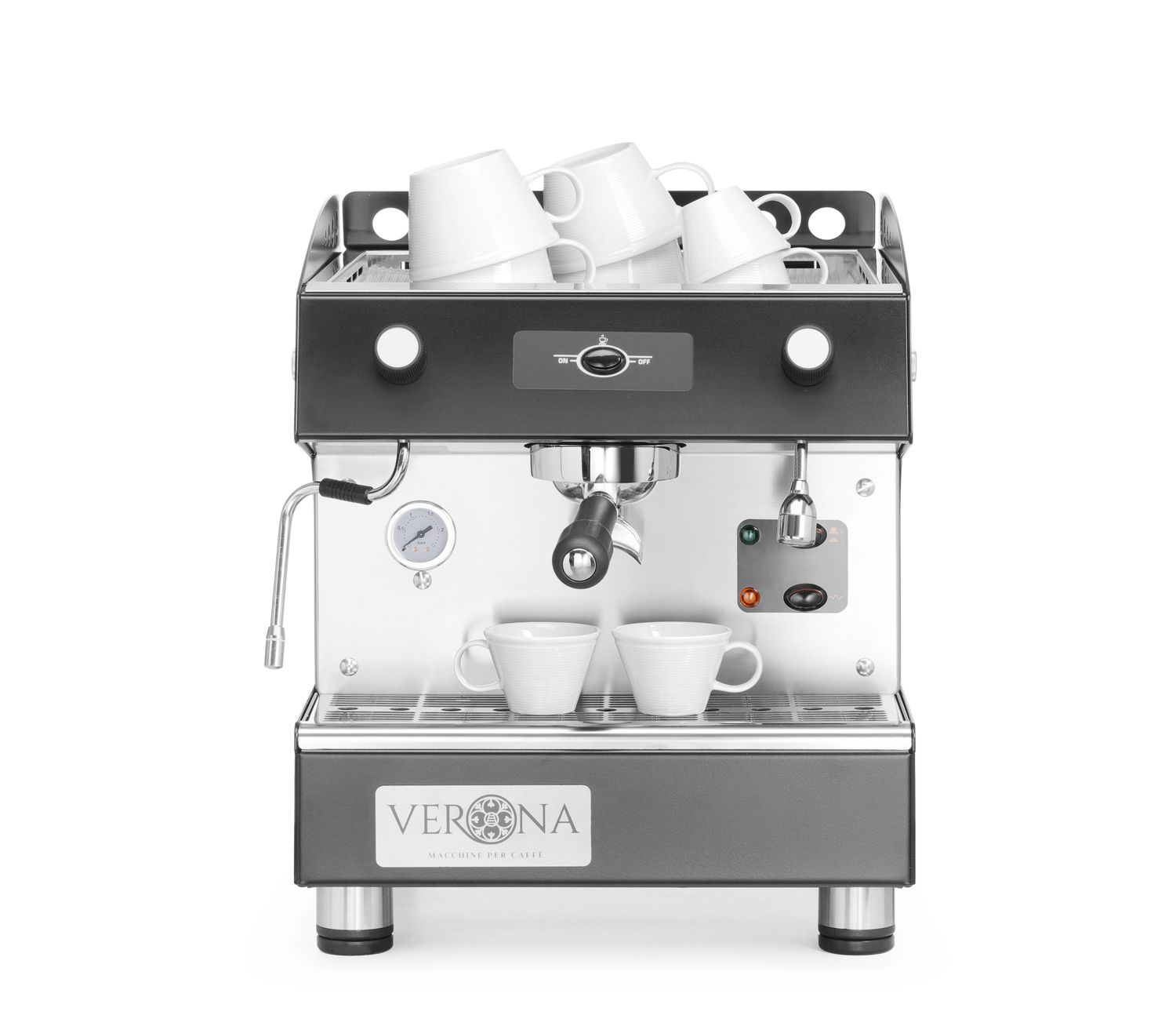 Coffee machine Romeo Easy, 1-group, semi-automatic, Verona, 230V/1800W, 375x530x(H)485mm - Image 3