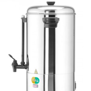 Ühekordsete seintega perkolaator, HENDI, 10L, 230V/1500W, 406x390x(H)522mm