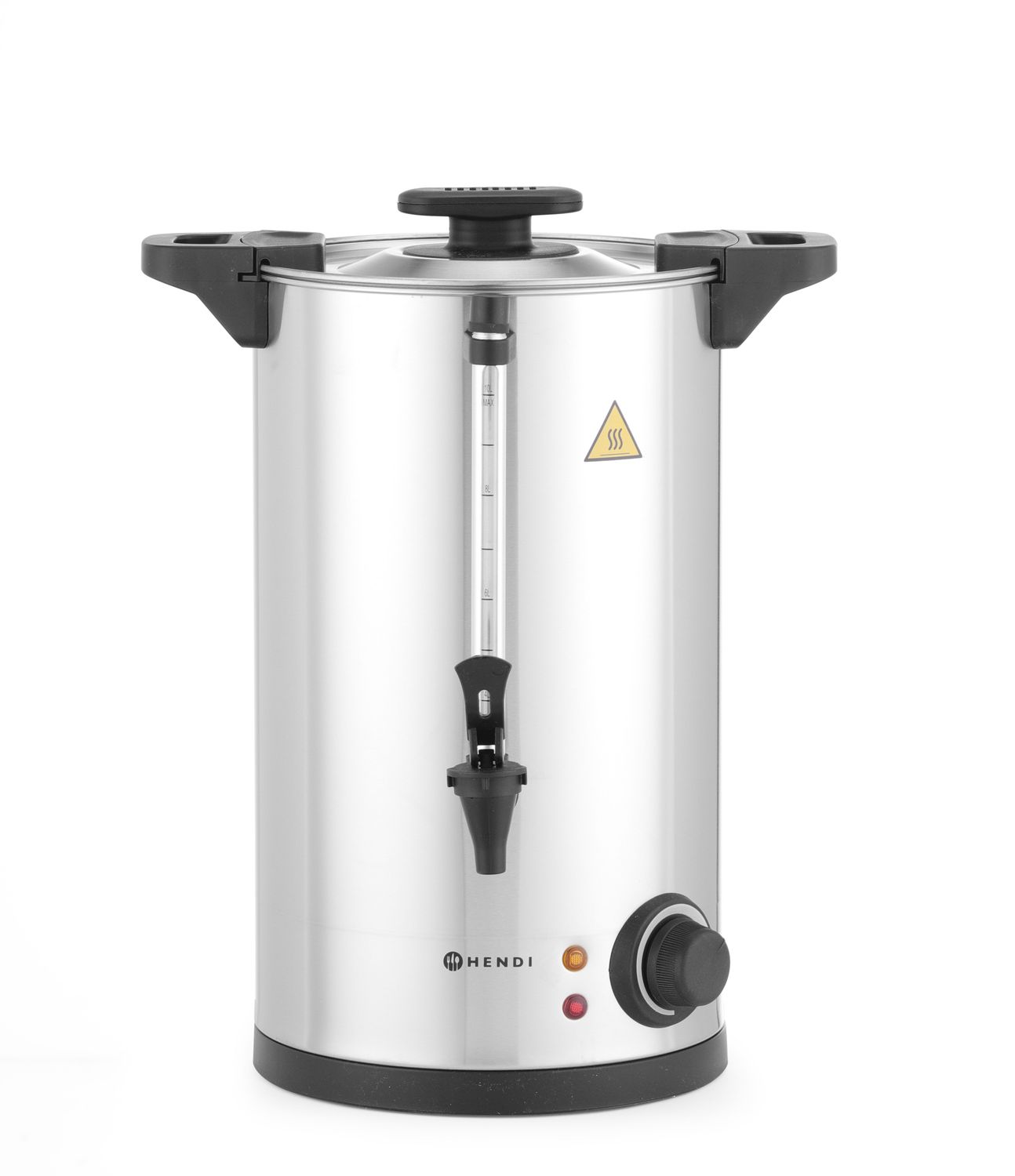 Kuumade jookide boiler ühe seinaga, HENDI, ≈ 65 tassi 40 minutiga., 10L, 230V/1500W, 340x315x(H)430mm