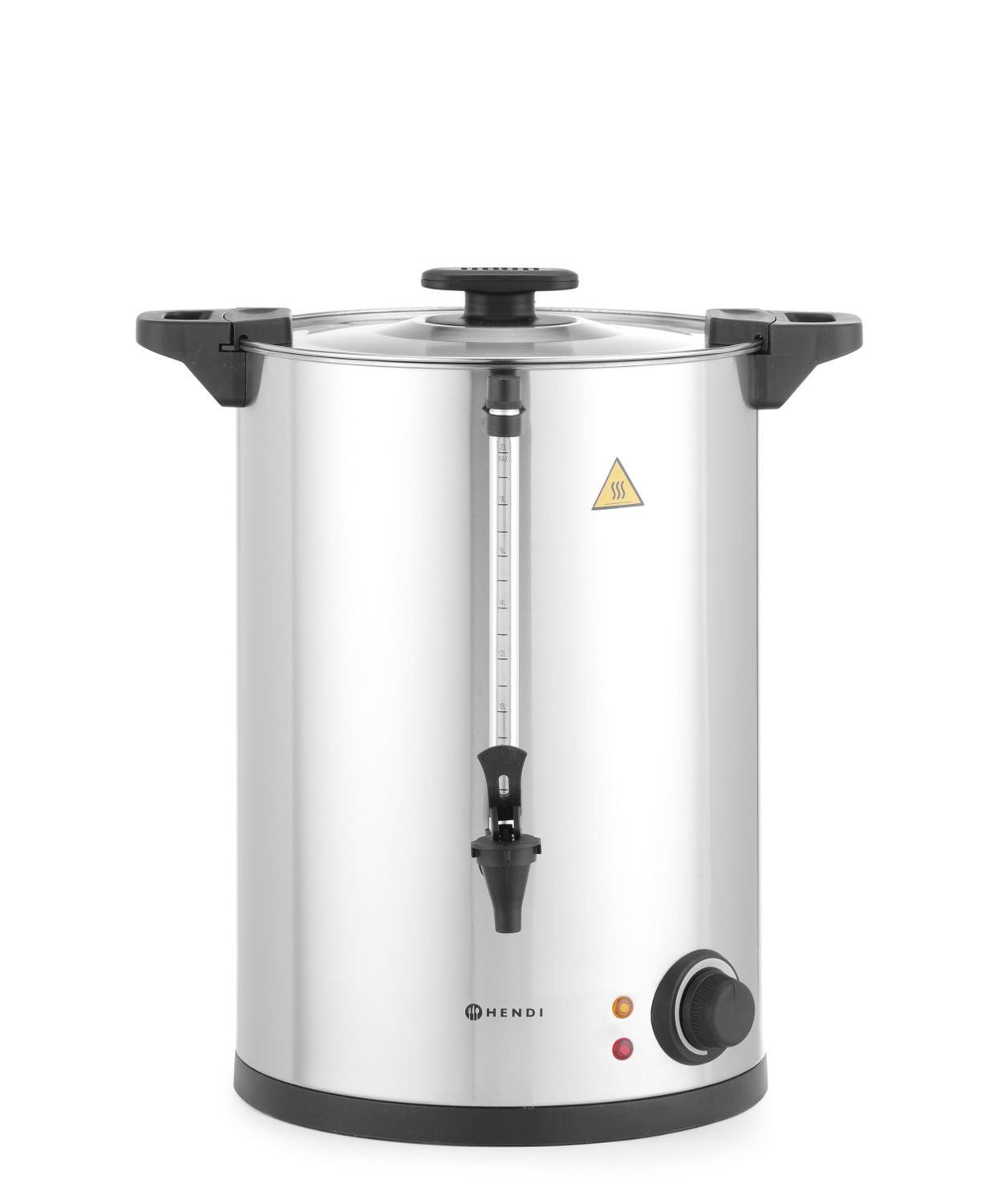 Kuumade jookide boiler ühe seinaga, HENDI, ≈ 130 tassi 42 minutiga., 20L, 230V/2500W, 415x382x(H)480mm
