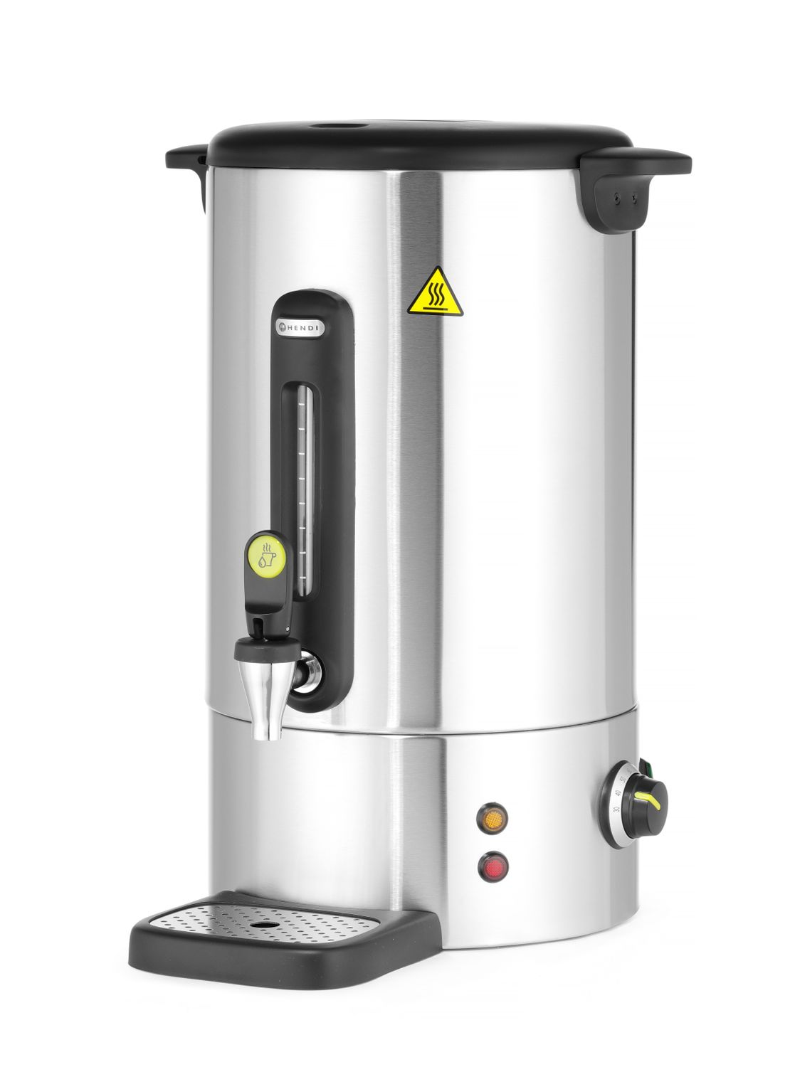 Kuumade jookide keetel UNIQ, HENDI, designed by Robert Bronwasser, 16L, Hõbedane, 230V/1650W, 357x380x(H)502mm - Image 4