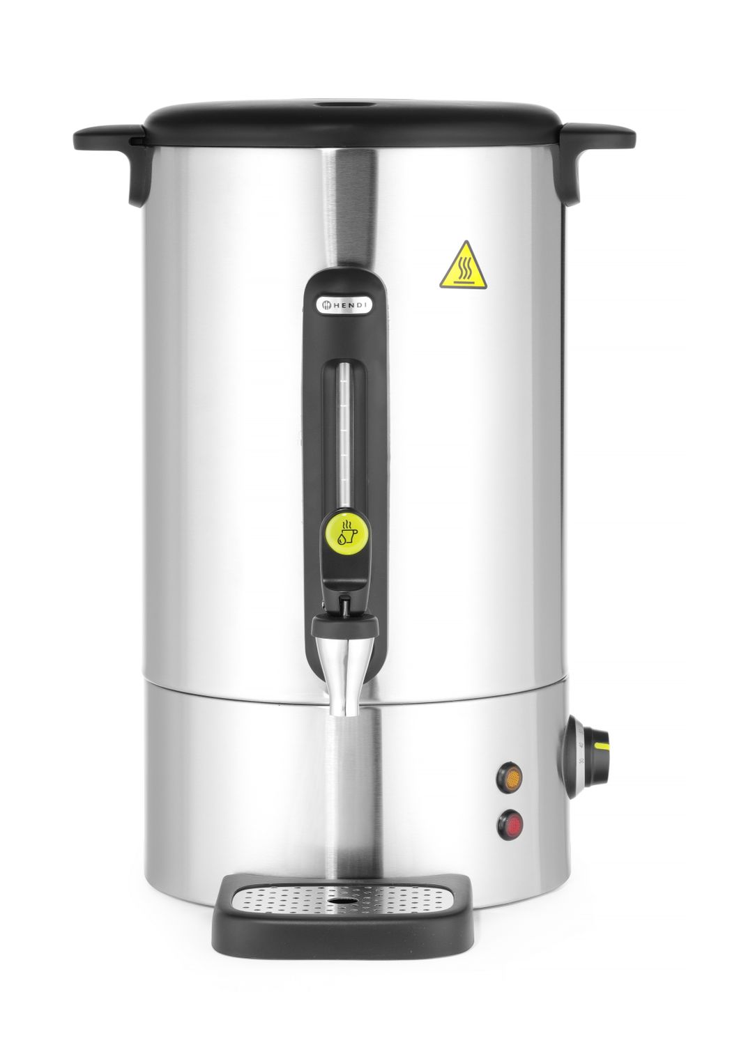 Kuumade jookide keetel UNIQ, HENDI, designed by Robert Bronwasser, 16L, Hõbedane, 230V/1650W, 357x380x(H)502mm