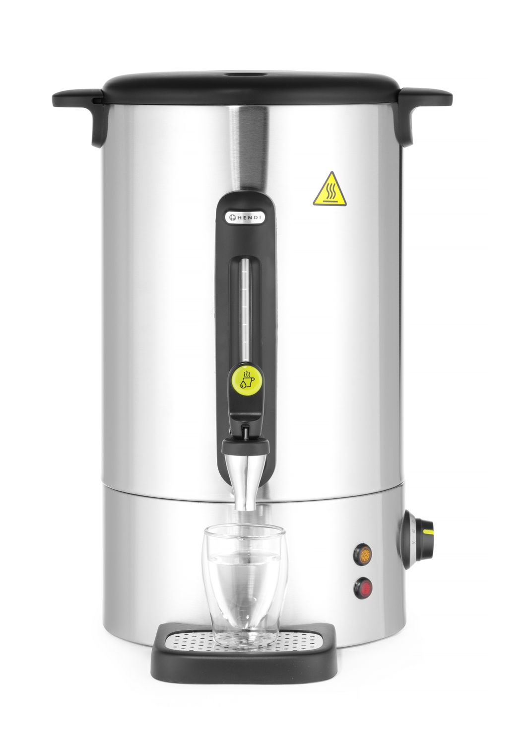 Kuumade jookide keetel UNIQ, HENDI, designed by Robert Bronwasser, 16L, Hõbedane, 230V/1650W, 357x380x(H)502mm - Image 7