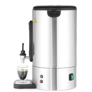 Percolator UNIQ, HENDI, designed by Robert Bronwasser, 14L, Silver, 230V/1750W, 357x380x(H)502mm