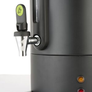 Kuumade jookide keetel UNIQ, HENDI, designed by Robert Bronwasser, 9L, Must, 230V/950W, 307x330x(H)450mm
