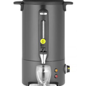 Kuumade jookide keetel UNIQ, HENDI, designed by Robert Bronwasser, 9L, Must, 230V/950W, 307x330x(H)450mm