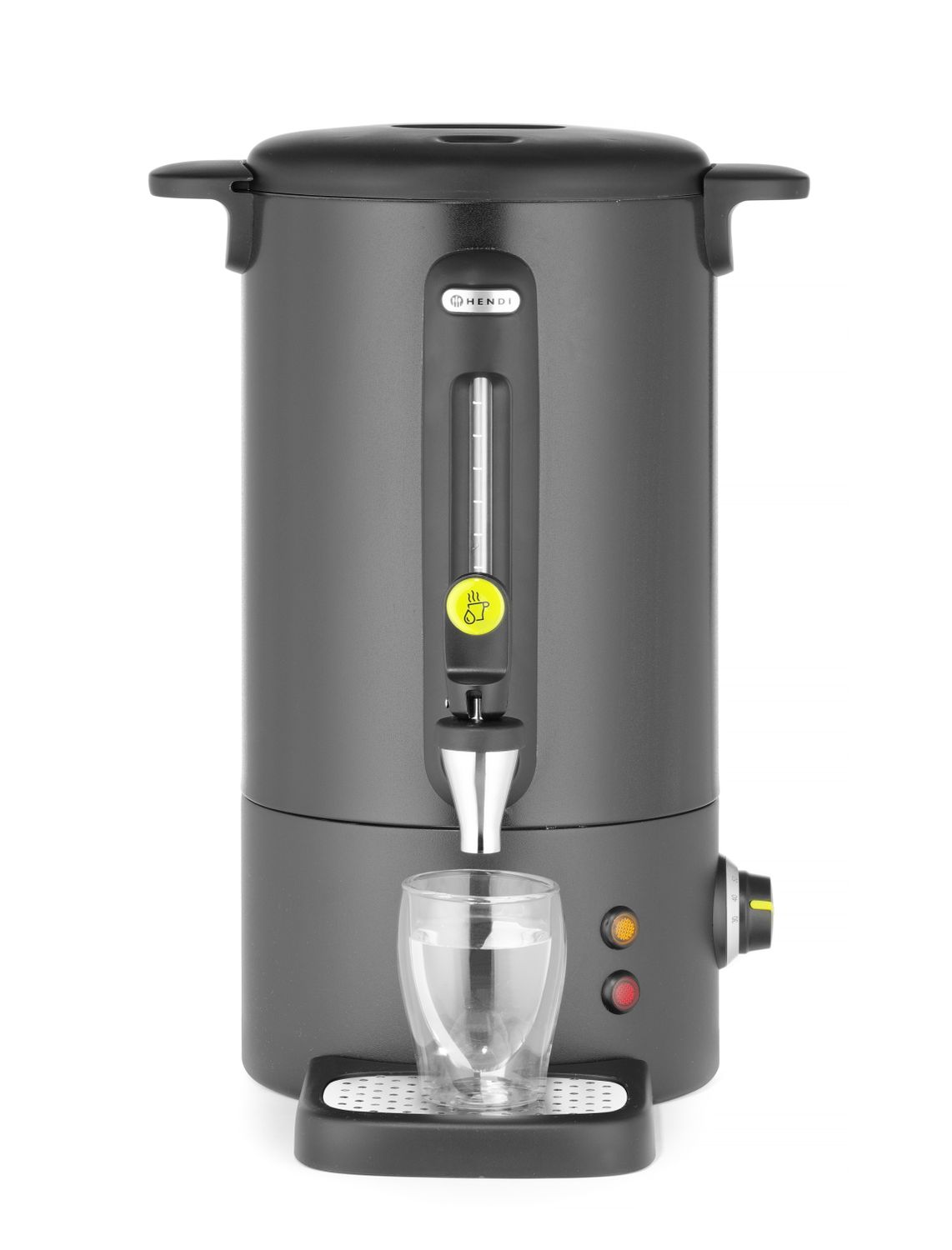 Kuumade jookide keetel UNIQ, HENDI, designed by Robert Bronwasser, 9L, Must, 230V/950W, 307x330x(H)450mm - Image 5