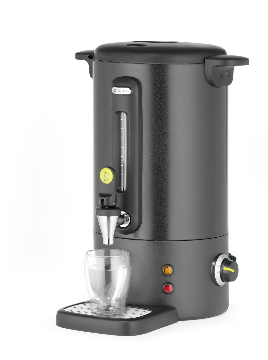 Kuumade jookide keetel UNIQ, HENDI, designed by Robert Bronwasser, 9L, Must, 230V/950W, 307x330x(H)450mm - Image 6