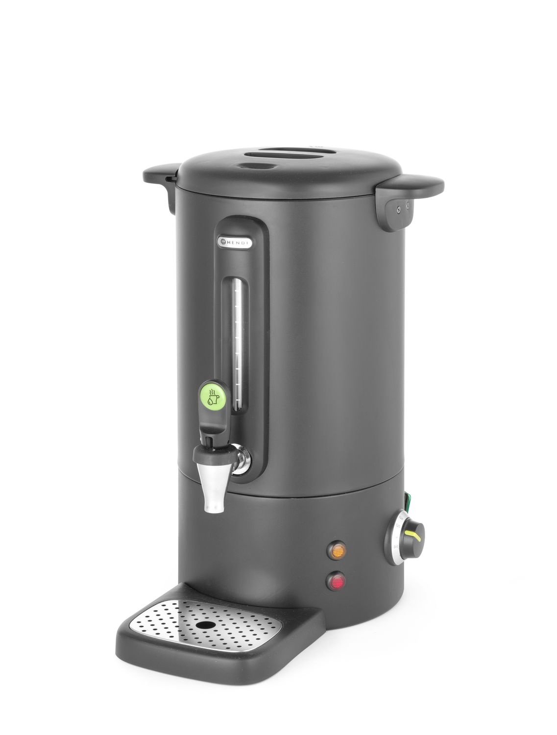 Kuumade jookide keetel UNIQ, HENDI, designed by Robert Bronwasser, 9L, Must, 230V/950W, 307x330x(H)450mm - Image 3