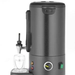 Kuumade jookide keetel UNIQ, HENDI, designed by Robert Bronwasser, 9L, Must, 230V/950W, 307x330x(H)450mm