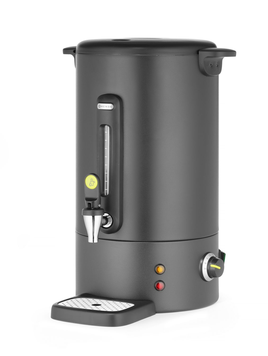 Kuumade jookide keetel UNIQ, HENDI, designed by Robert Bronwasser, 16L, Must, 230V/1650W, 357x380x(H)502mm - Image 3