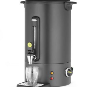 Kuumade jookide keetel UNIQ, HENDI, designed by Robert Bronwasser, 16L, Must, 230V/1650W, 357x380x(H)502mm