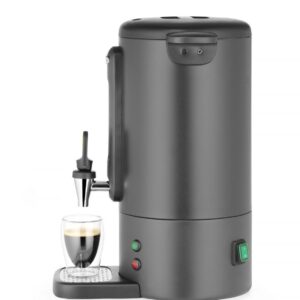 Perkolaator UNIQ, HENDI, designed by Robert Bronwasser, 7L, Must, 230V/1050W, 307x330x(H)450mm