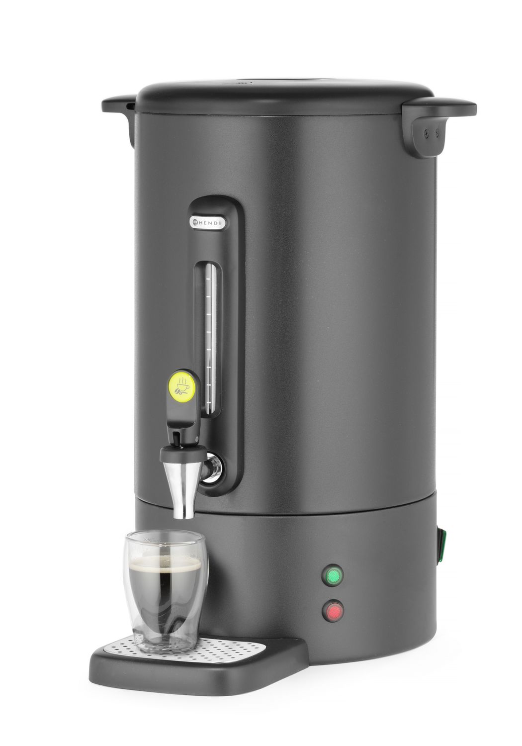Perkolaator UNIQ, HENDI, designed by Robert Bronwasser, 14L, Must, 230V/1750W, 357x380x(H)502mm - Image 6