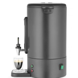 Perkolaator UNIQ, HENDI, designed by Robert Bronwasser, 14L, Must, 230V/1750W, 357x380x(H)502mm