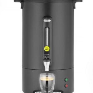 Perkolaator UNIQ, HENDI, designed by Robert Bronwasser, 14L, Must, 230V/1750W, 357x380x(H)502mm