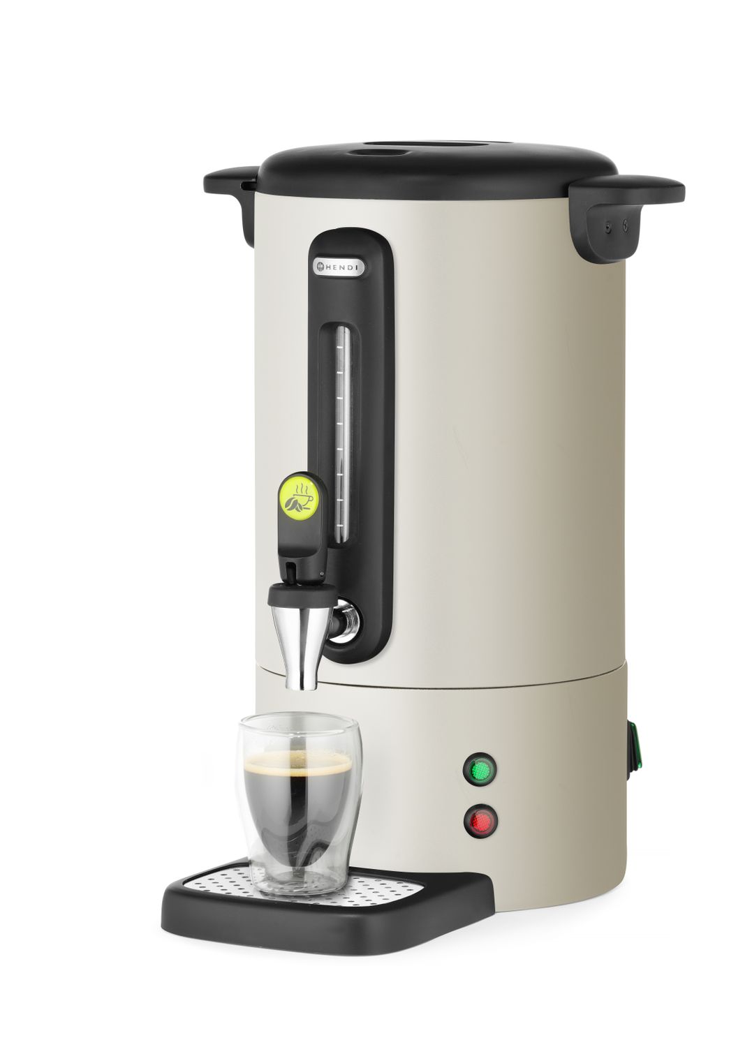 Perkolaator UNIQ, HENDI, designed by Robert Bronwasser, 7L, Kreemjas, 230V/1050W, 307x330x(H)450mm