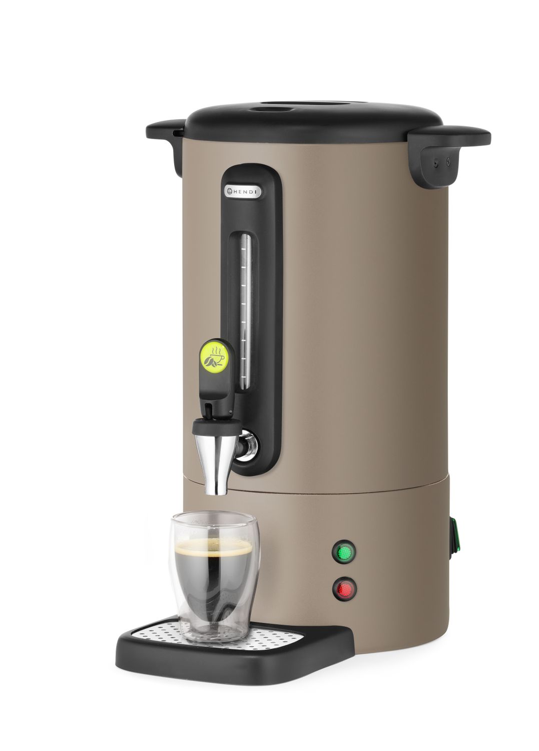 Perkolaator UNIQ, HENDI, designed by Robert Bronwasser, 7L, Taupe, 230V/1050W, 307x330x(H)450mm