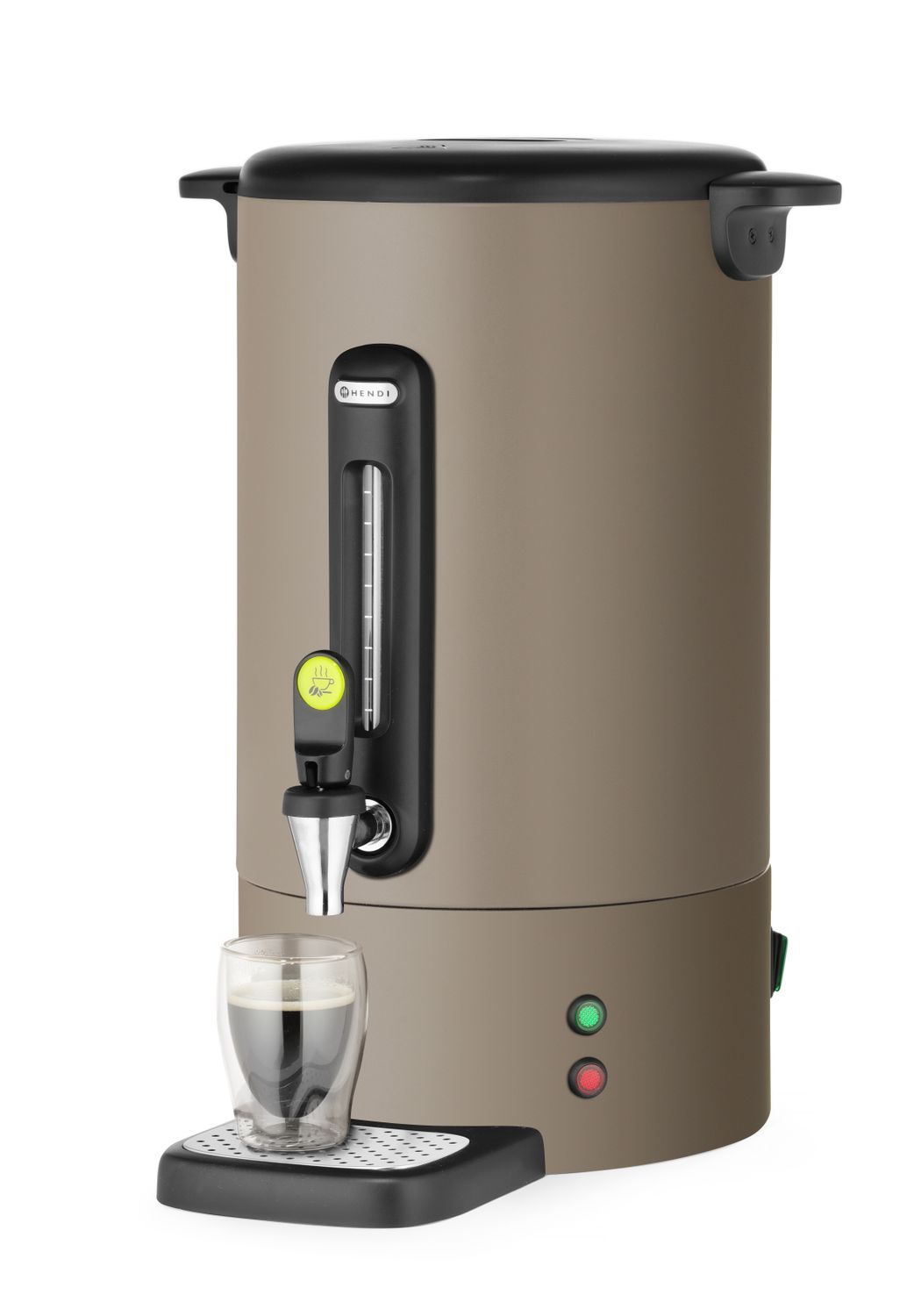Perkolaator UNIQ, HENDI, designed by Robert Bronwasser, 14L, Taupe, 230V/1750W, 357x380x(H)502mm