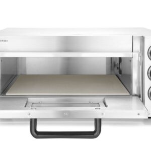 1-kaussiline pitsaahi 2000 W, HENDI, Hõbedane, 230V/2000W, 580x560x(H)275mm