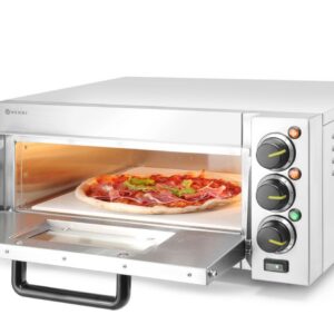 1-kaussiline pitsaahi 2000 W, HENDI, Hõbedane, 230V/2000W, 580x560x(H)275mm