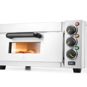 1-kaussiline pitsaahi 2000 W, HENDI, Hõbedane, 230V/2000W, 580x560x(H)275mm
