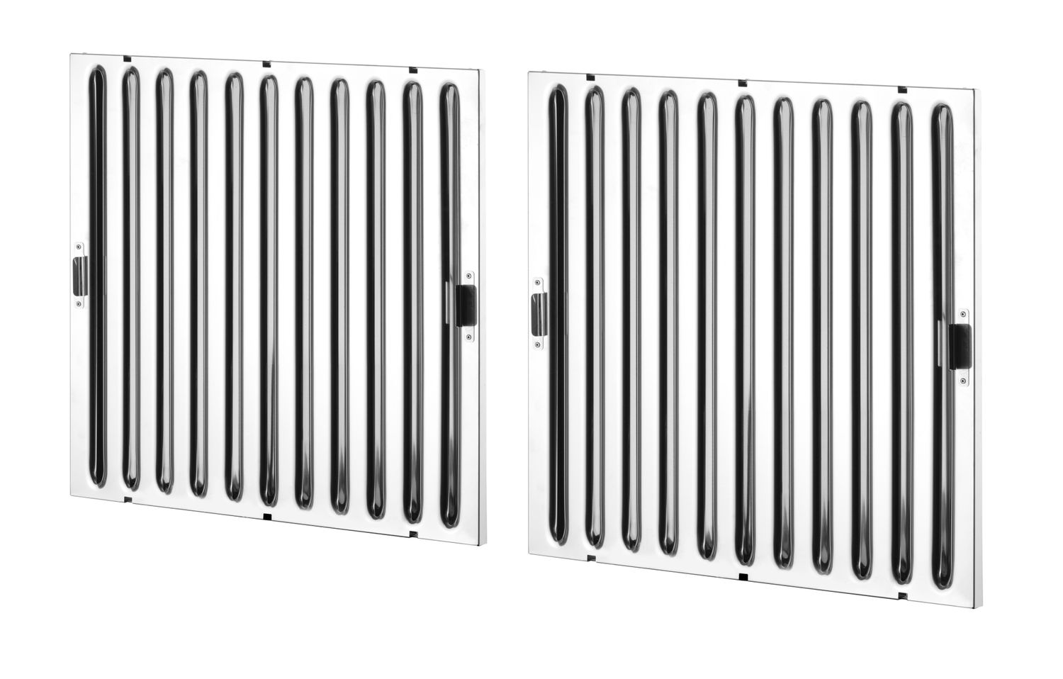 Seinale paigaldatav õhupuhasti – poltidega, HENDI, Hõbedane, 1005x1000x(H)450mm, Ristkülikukujuline