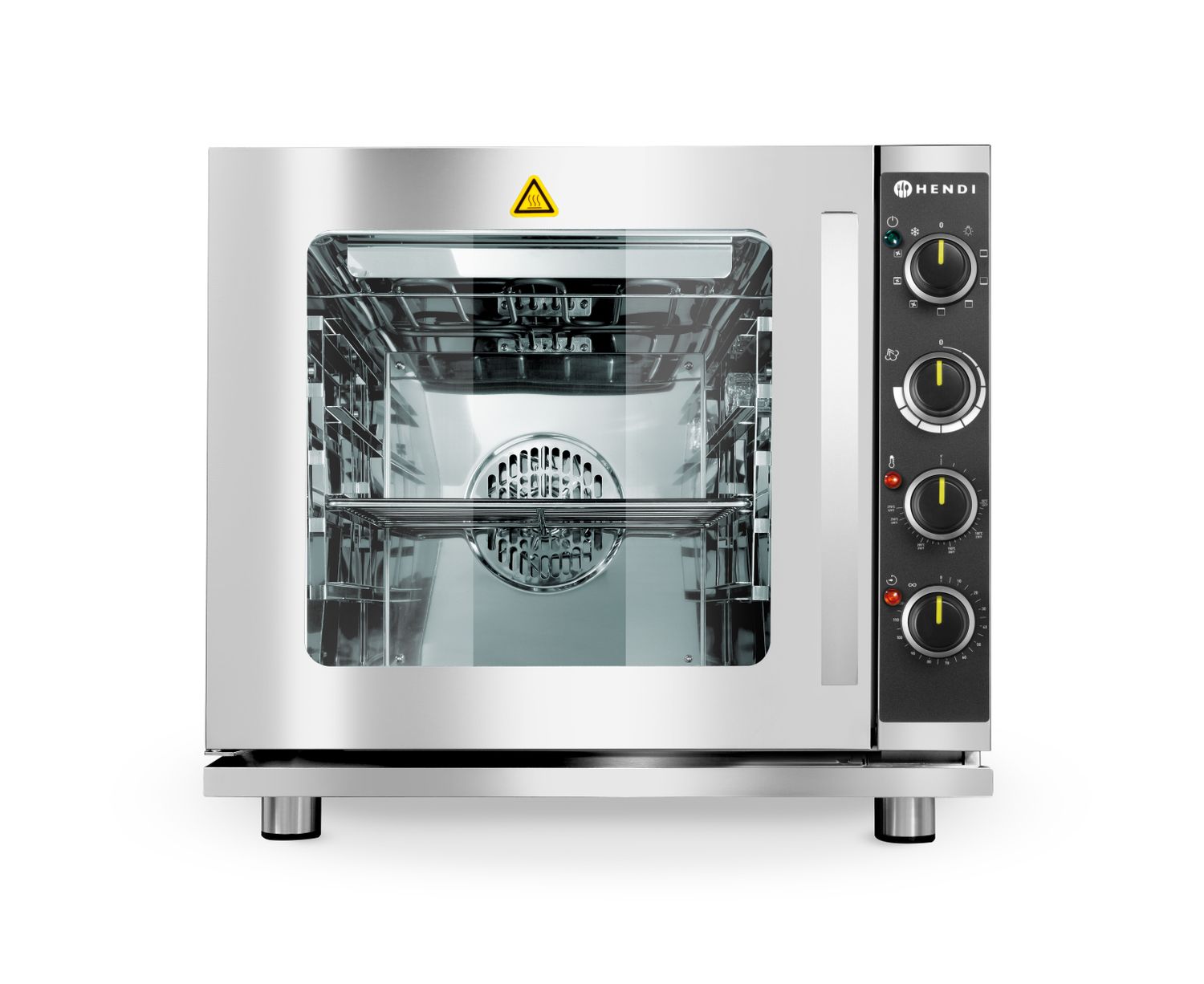 Konvektsioonauruahi grilliga 4x GN 2/3, HENDI, Helehall, 230V/3000W, 625x585x(H)590mm