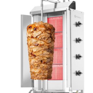 Gaasi kebabi grill, HENDI, Profi Line, 230V/16W, 13kW, 735x745x(H)1110mm