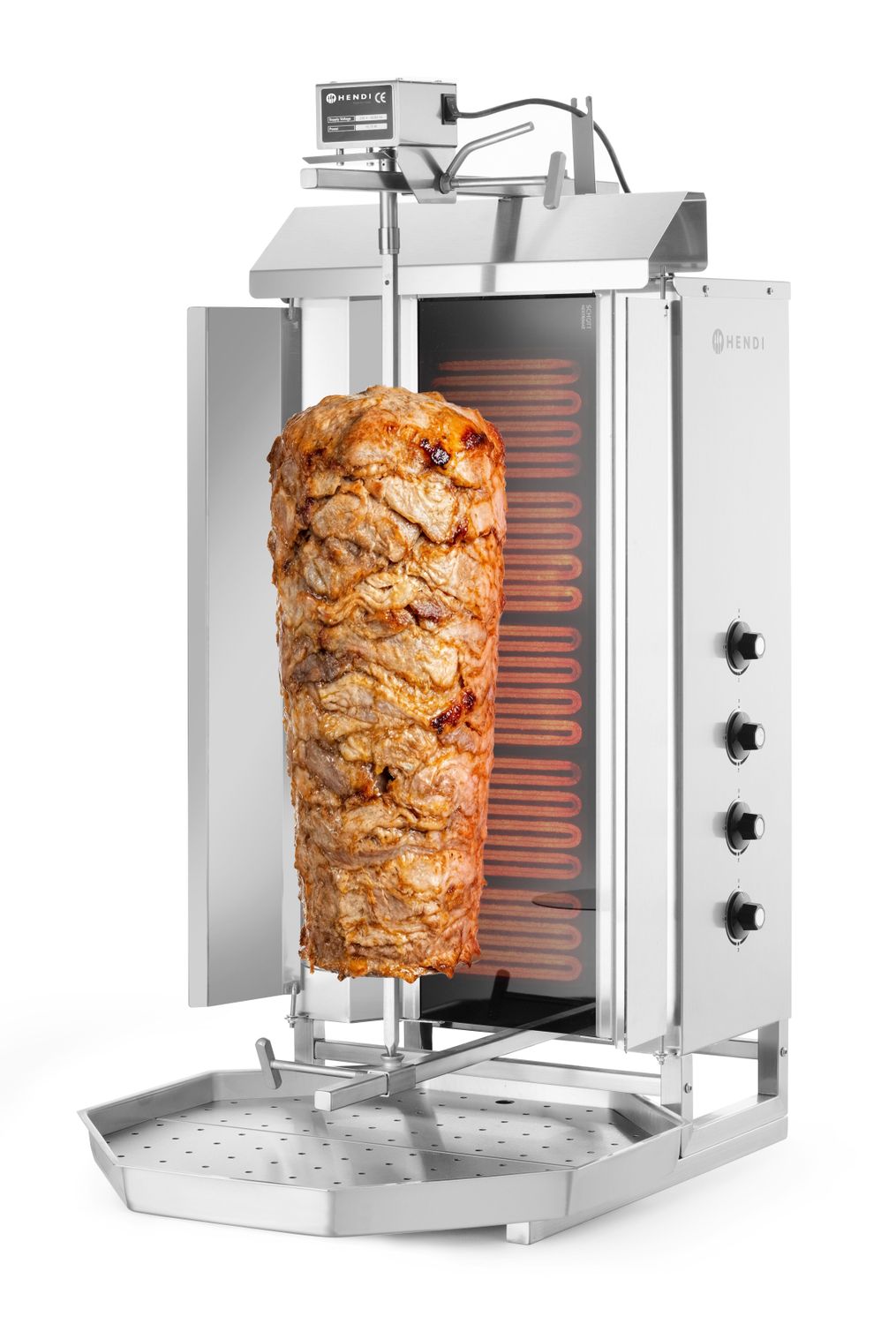 Elektriline kebabi grill, HENDI, Profi Line, 400V/7200W, 7,2kW, 550x700x(H)1120mm - Image 6