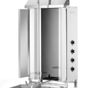 Elektriline kebabi grill, HENDI, Profi Line, 400V/7200W, 7,2kW, 550x700x(H)1120mm