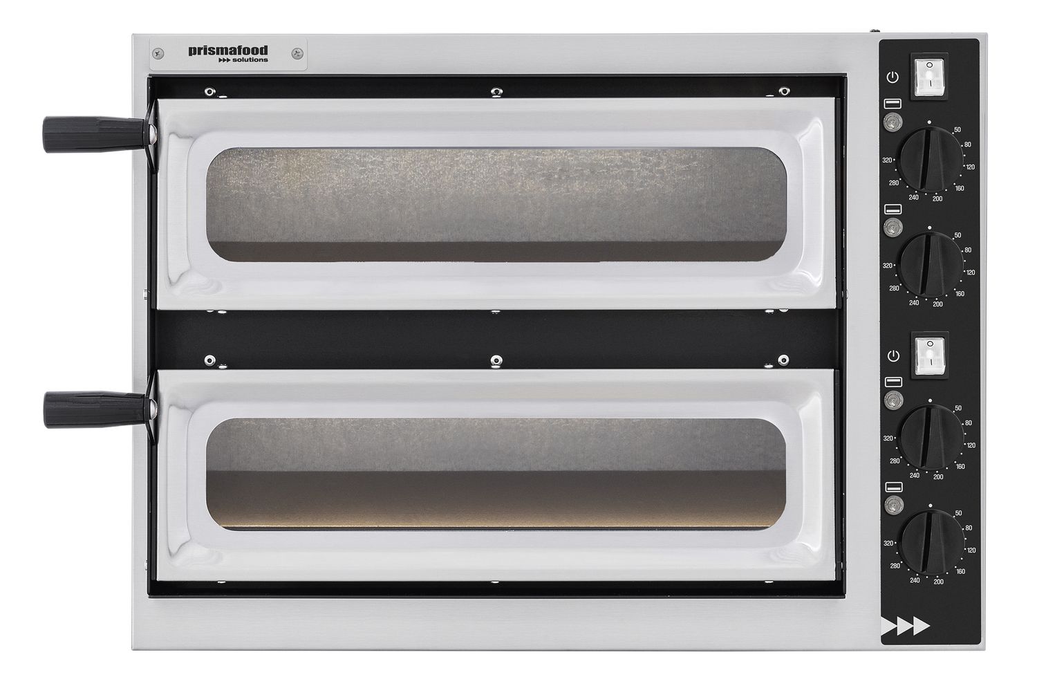 Pitsaahi Basic 2/40 Vetro, Prismafood, 230V/2400W, 615x500x(H)430mm