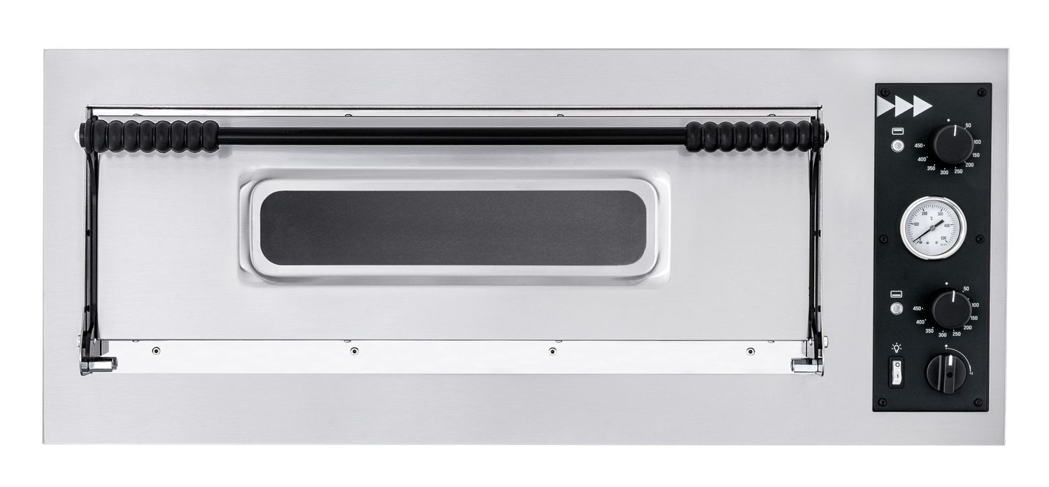 Pitsaahi Basic XL 4, Prismafood, 1 kamber, 400V/6000W, 1000x955x(H)415mm