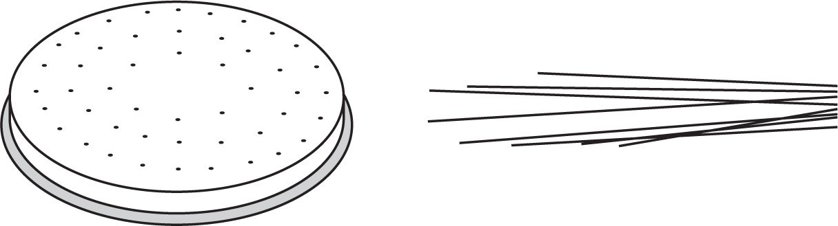 Pasta vorm - Capelli d'angelo, HENDI