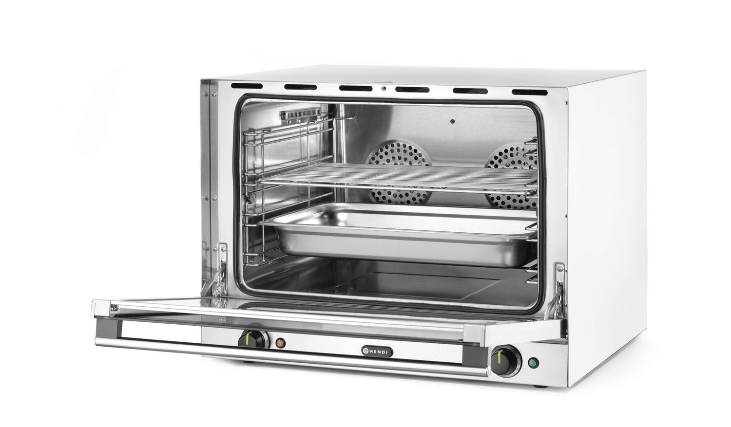 Convection oven with humidification H100S, HENDI, GN 1/1, 230V/3500W, 699x608x(H)550mm - Image 3