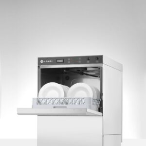 Nõudepesumasin 50x50, HENDI, Budget Line, pesuvahendi dosaatori ja tühjenduspumbaga, 230V/3600W, 600x570x(H)830mm