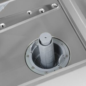 Nõudepesumasin 50x50, HENDI, Budget Line, pesuvahendi dosaatori ja tühjenduspumbaga, 230V/3600W, 600x570x(H)830mm