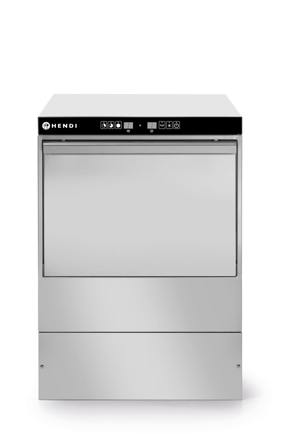 Klaasi pesumasin 40x40 - elektrooniliselt juhitav klaasipesumasin, HENDI, Kitchen Line, 230V/2800W, 470x510x(H)710mm
