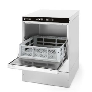 Klaasi pesumasin 40x40 - elektrooniliselt juhitav klaasipesumasin, HENDI, Kitchen Line, 230V/2800W, 470x510x(H)710mm