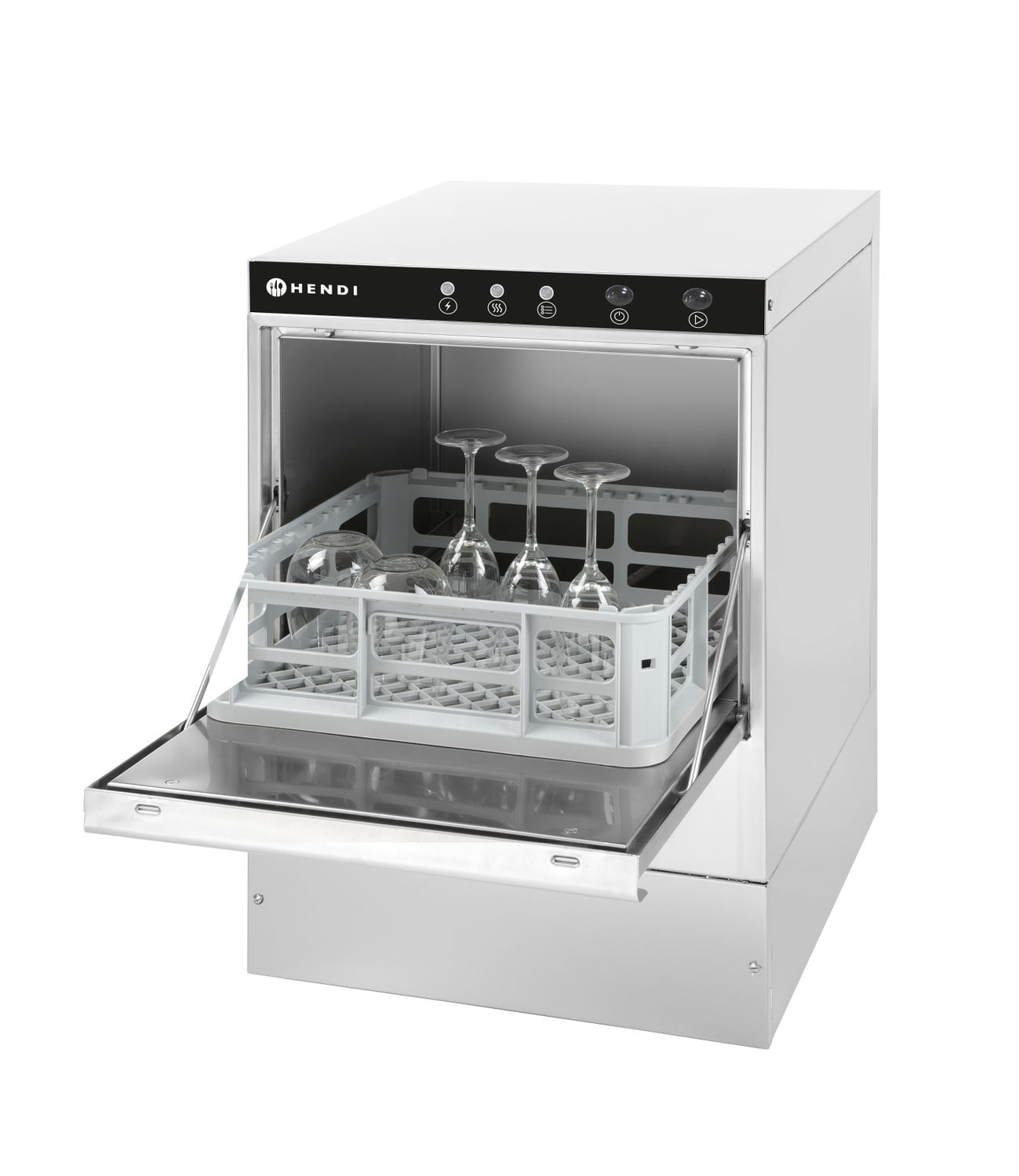 Nõudepesumasin 40x40, manuaalne juhtimine, HENDI, Budget Line, 230V/2800W, 470x510x(H)710mm