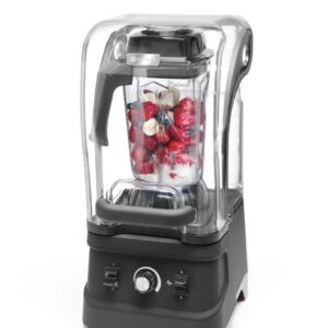 Baarisegisti koos helikambriga, HENDI, 2,5L, Must, 230V/1680W, 250x300x(H)540mm