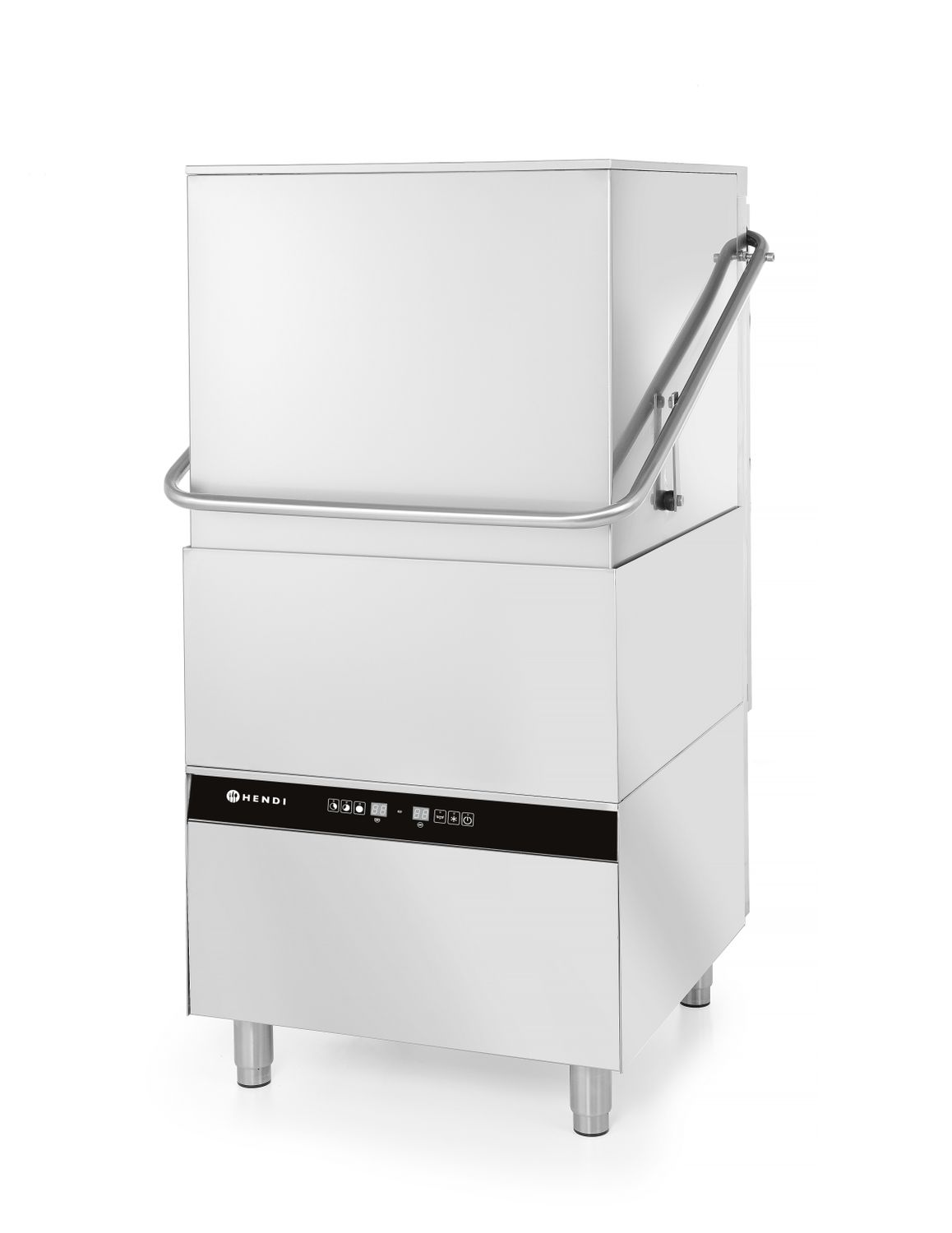 Elektrooniliselt juhitav kapuutsiga nõudepesumasin, HENDI, Kitchen Line, 400V/8600W, 750x880x(H)1412mm