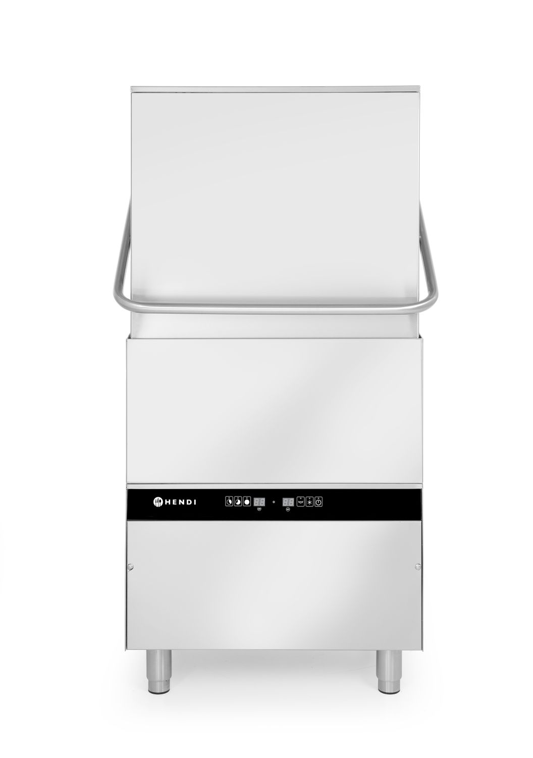 Elektrooniliselt juhitav kapuutsiga nõudepesumasin, HENDI, Kitchen Line, 400V/8600W, 750x880x(H)1412mm