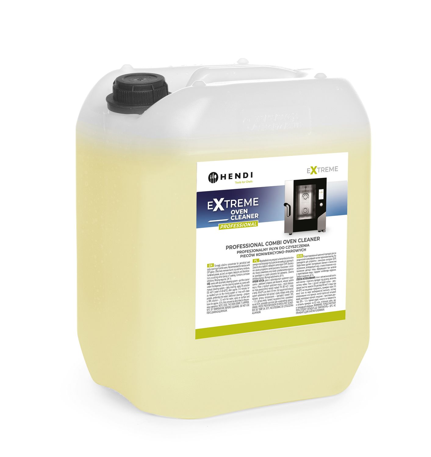 Extreme Professional kombiahju puhastusvahend, HENDI, 10 l, 10L