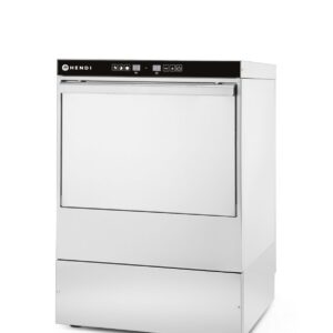 Nõudepesumasin 50x50 nõudele - elektrooniliselt juhitav, HENDI, Kitchen Line, 400V/6600W, 570x600x(H)830mm