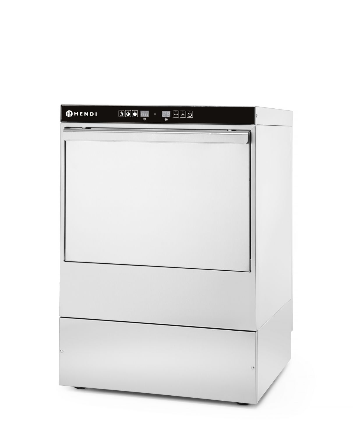 Nõudepesumasin 50x50 nõudele - elektrooniliselt juhitav, HENDI, Kitchen Line, 400V/6600W, 570x600x(H)830mm