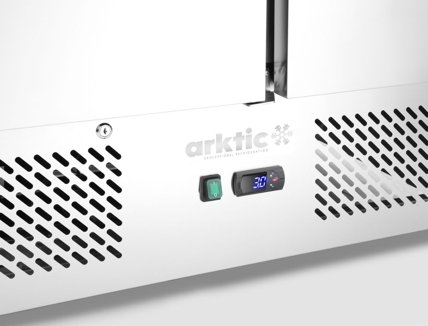 Kõrgendiga ja graniidist lauaplaadiga külmlaud pitsa jaoks, 3 uksega, Arktic, 254L, 230V/400W, 700x1400x(H)943mm - Image 6