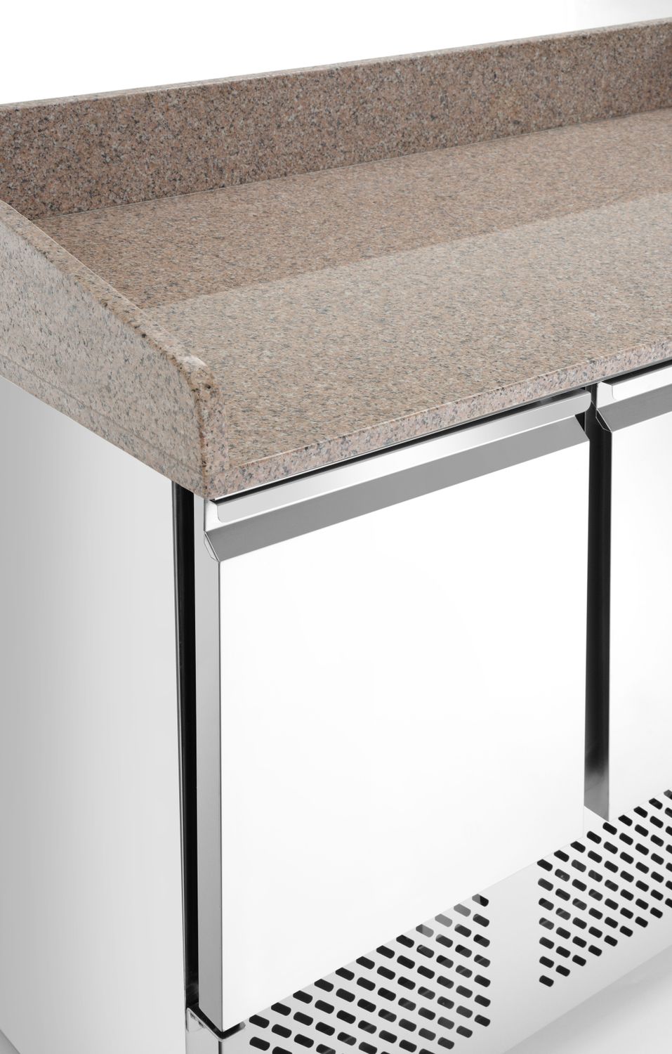 Kõrgendiga ja graniidist lauaplaadiga külmlaud pitsa jaoks, 3 uksega, Arktic, 254L, 230V/400W, 700x1400x(H)943mm - Image 4