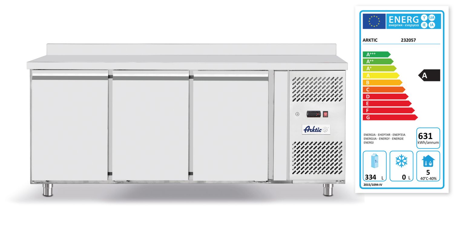 Külmlett, 3 ust, 420L, Arktic, Profi Line, 334L, 230V/400W, 700x1795x(H)839mm - Image 6